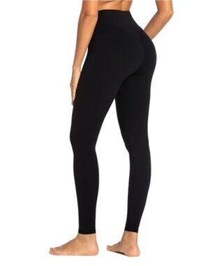 High Waist Tummy Control Compression Yoga Pants 26" Inseam Nylon